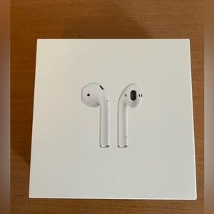 First Generation AirPods with box and charging cord